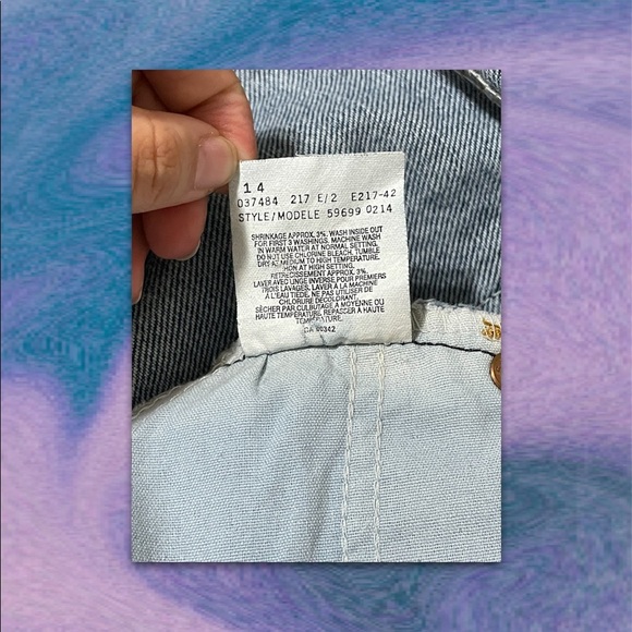 ♥︎ Levi’s Vintage RARE Orange Tab Shorts ♥︎ - Picture 4 of 6